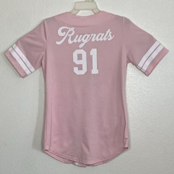 NICKELODEON Pink Rugrats Jersey Size L - Picture 7 of 7